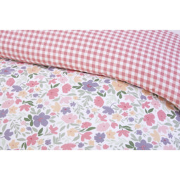 Ayva Multicolour Double Floral Duvet Set - thumbnail 4