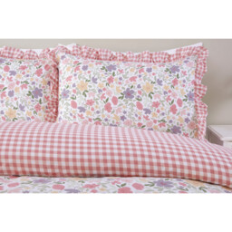 Ayva Multicolour Double Floral Duvet Set - thumbnail 3