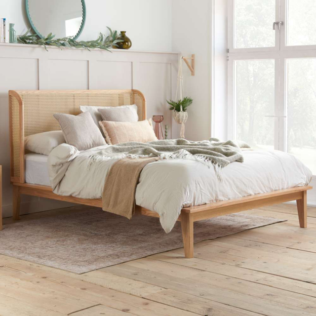 Birlea Astrid King Size Rattan Bed - image 1