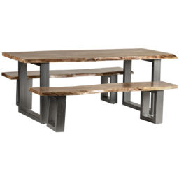 Brooklyn Barima 6 Seater Wooden Dining Table - thumbnail 4