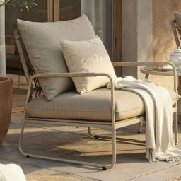 Artemis Home Sorella Beige 2 Seater Patio Conversation Set - thumbnail 2