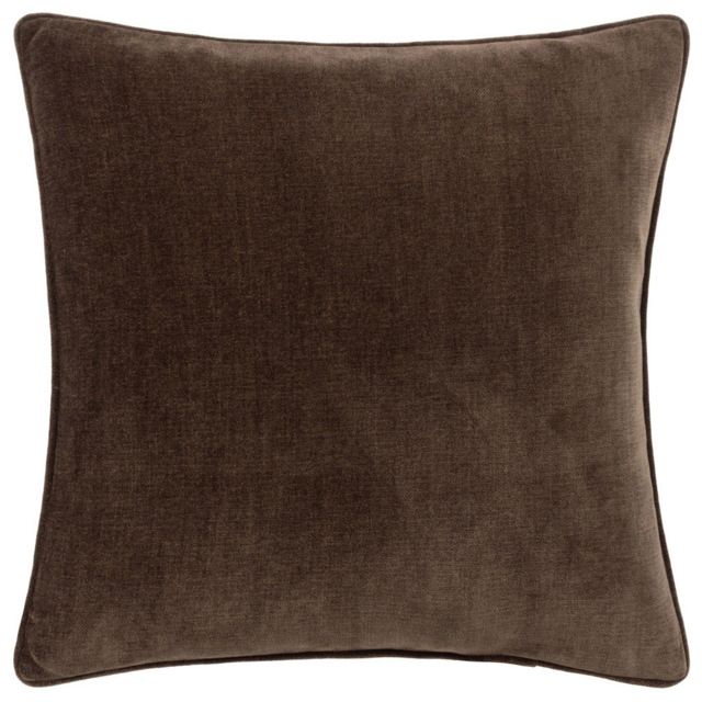 Yard Brown Heavy Chenille Reversible Cushion - image 1