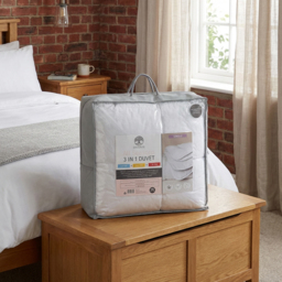 All Seasons Duvet  - White / Superking - thumbnail 2