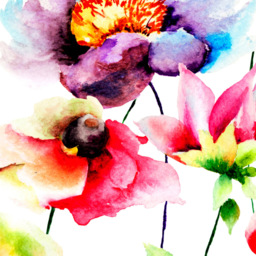 Origin Murals Botanical Fleur Multicolour Wall Mural - thumbnail 2