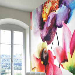 Origin Murals Botanical Fleur Multicolour Wall Mural - thumbnail 1