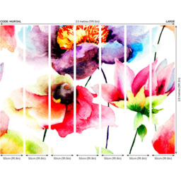 Origin Murals Botanical Fleur Multicolour Wall Mural - thumbnail 3