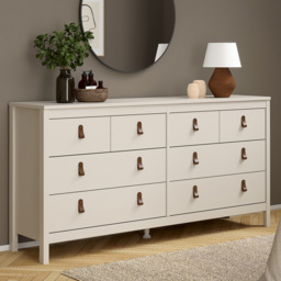 Florence Barcelona Cashmere 8 Drawer Double Dresser - thumbnail 1