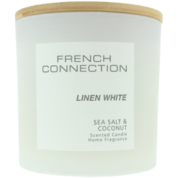 French Connection Pastel Range Sea Salt and Coconut Scented Candle
