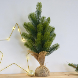 Thompson and Morgan Nigata Artificial Xmas Tree 45cm 2 Pack - thumbnail 2