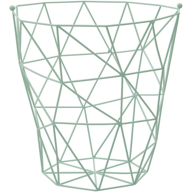 Premier Housewares Vertex Green Finish Storage Basket - image 1