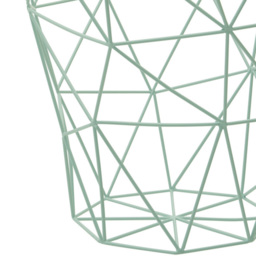 Premier Housewares Vertex Green Finish Storage Basket - thumbnail 4