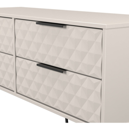 Crowndale Harlequin 4 Drawer Kashmir Matt Bed Box Ready Assembled - thumbnail 4