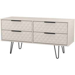 Crowndale Harlequin 4 Drawer Kashmir Matt Bed Box Ready Assembled - thumbnail 2