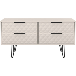 Crowndale Harlequin 4 Drawer Kashmir Matt Bed Box Ready Assembled - thumbnail 3