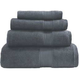Divante Deluxe Cotton Dark Grey Bath Sheet