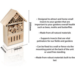 St Helens Wooden Insect House - thumbnail 4