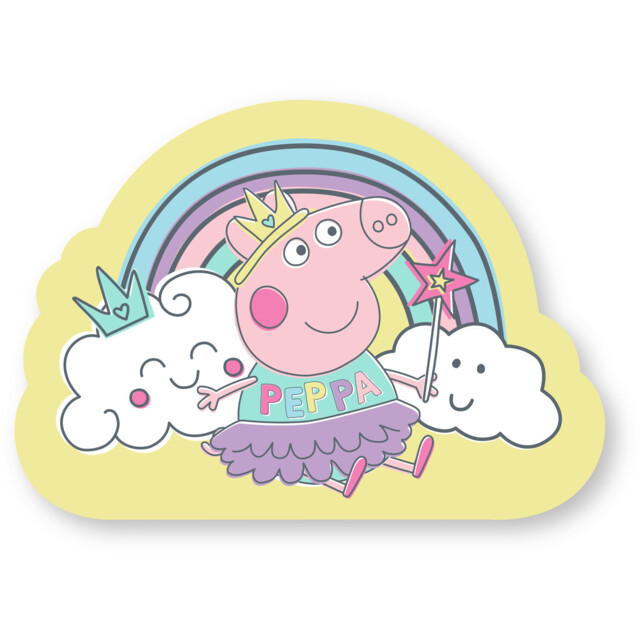 Peppa Pig Reversible Cushion Multicolour - image 1