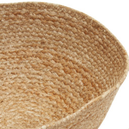 Premier Housewares Natural Round Jute Basket 3 Pack - thumbnail 4