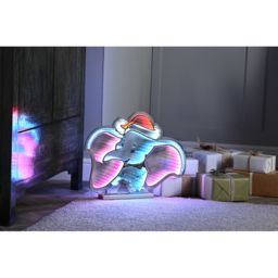 Festive Multicolour LED Dumbo Infinity Light 40cm - thumbnail 2