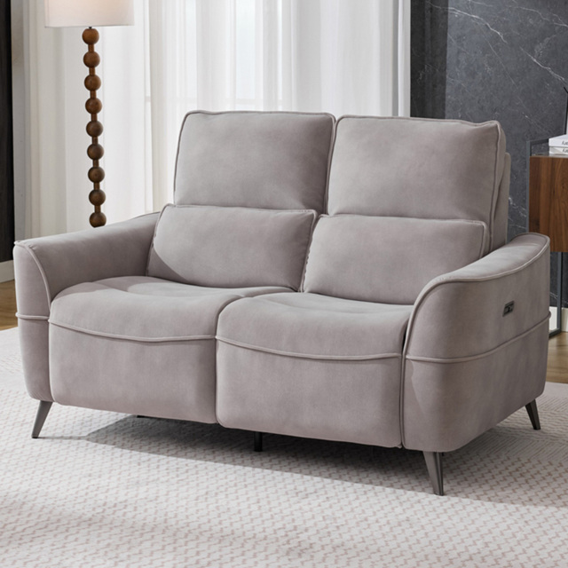 Astoria 2 Seater Oyster Recliner Sofa - image 1