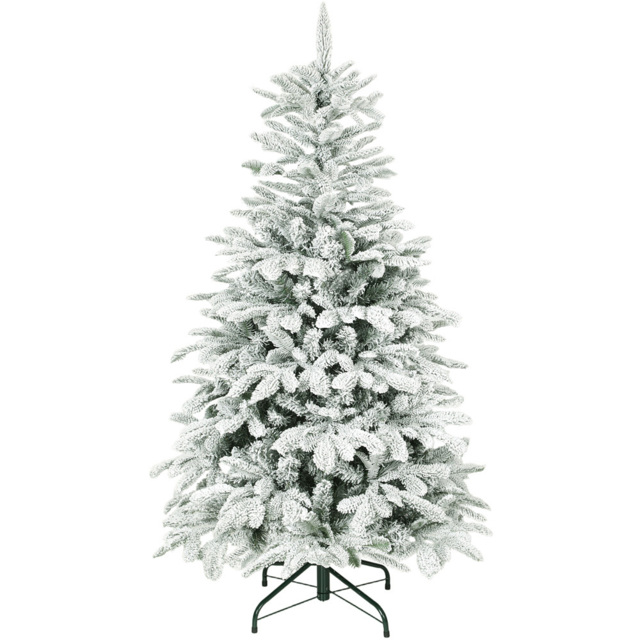StarBright Snow Flocked Artificial Christmas Tree 5ft - image 1