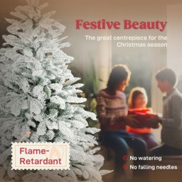 StarBright Snow Flocked Artificial Christmas Tree 5ft - thumbnail 4