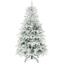 StarBright Snow Flocked Artificial Christmas Tree 5ft - thumbnail 1
