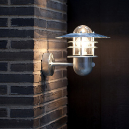 Nordlux Agger Galvanised Sensor Wall Light - thumbnail 2