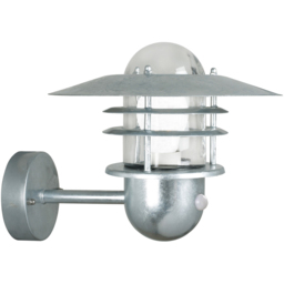 Nordlux Agger Galvanised Sensor Wall Light - thumbnail 1