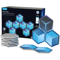 Govee Hexagon 3D Colour Effect Light Panel 7 Pack