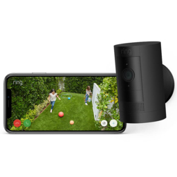 Ring Black Outdoor Stick Up Camera - thumbnail 2