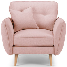 Opry Faro Soft Pink Armchair - thumbnail 3