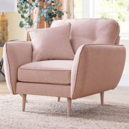 Opry Faro Soft Pink Armchair