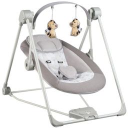 Tectake 5 Speed Adjustable Baby Rocker with Washable Cover