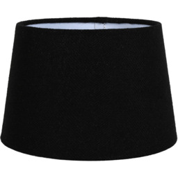 Black Tapered Lamp Shade 35cm - thumbnail 1