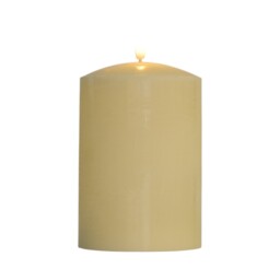 Natural Domed LED Candle 15cm - thumbnail 4