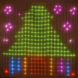 Xmas Haus Smart RGB LED Mesh Net Light 1.8 x 1.8m - thumbnail 1