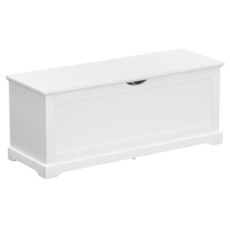 Bevelled White Storage Chest - thumbnail 2