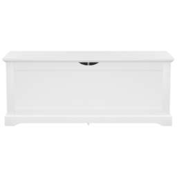 Bevelled White Storage Chest - thumbnail 3