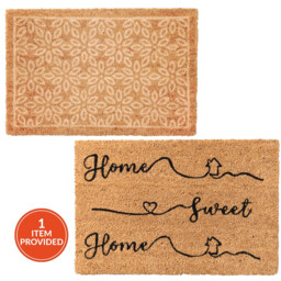 Printed Home Coir Mat - thumbnail 1