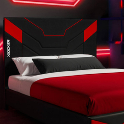 X Rocker Cerberus MKII Carbon Red Small Double Gaming Bed - thumbnail 2