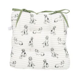 Waggy Tails Seat Pad White - thumbnail 2