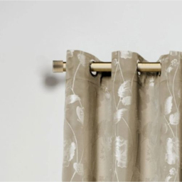 New Edge Blinds Fenton Brass Extendable Eyelet Metal Curtain Pole Set 160-300cm - thumbnail 2