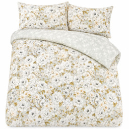 Smart Living Green Double Elegant Blooms Duvet Set - thumbnail 2
