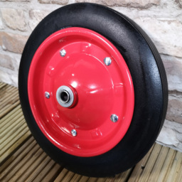 Samuel Alexander Orange Puncture Proof Wheelbarrow Wheel and Axel 13 x 3 inches - thumbnail 2