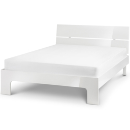 Julian Bowen Manhattan King Size White MDF Bed Frame - thumbnail 2