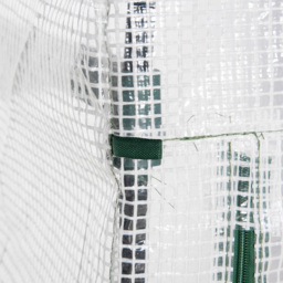 Outsunny White 4-Tier Mini Greenhouse 2.3 x 1.6ft - thumbnail 3