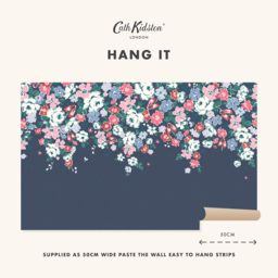 Cath Kidston Clifton Floral Navy Mural - thumbnail 3