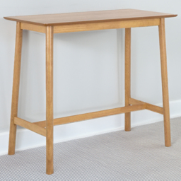 Florence Barlow 4 Seater Rectangular Oak Bar Table