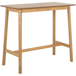 Florence Barlow 4 Seater Rectangular Oak Bar Table - thumbnail 2